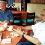 Alberto Donadío y Daniel Samper. Tomada de vanguardia
