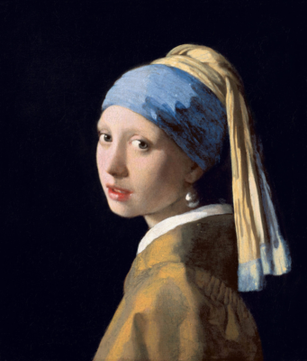 La mujer de la perla. Johannes Vermeer. Países Bajos, 1666-1667.